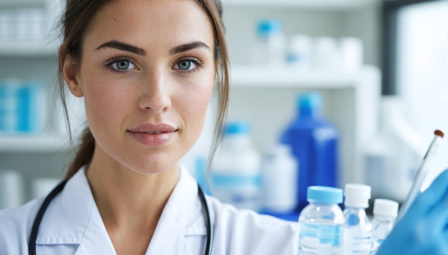 Doctor and patient consultation discussing treatment options in medical office
